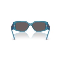 Vogue VO5642SU 323787-55 Transparent Pearl Blue / Black Smoke Lenses