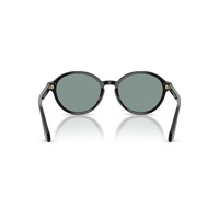 Giorgio Armani AR8237 587556-53 Black / Grey Vintage Blue Lenses