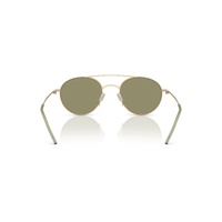 Giorgio Armani AR6169 30022A-48 Matte Pale Gold / Green Lenses