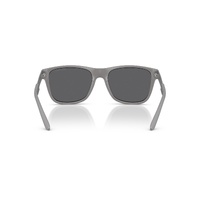 Emporio Armani EA4243 6245/1-56 Matte Grey / Grey Polarised Lenses