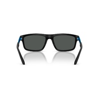 Emporio Armani EA4244U 500187-57 Matte Black / Dark Grey Lenses