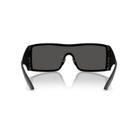 Dolce & Gabbana DG2317 110687-38 Matte Black / Dark Grey Lenses