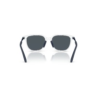 Emporio Armani Kids EK4006U 589387-49 Shiny Crystal / Dark Grey Lenses