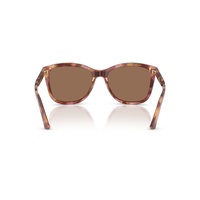 Emporio Armani EA4060 619673-56 Shiny Havana Red / Dark Brown Lenses