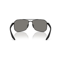Prada Linea Rossa PSA53S DG008F-62 Black Rubber / Dark Grey Mirror Blue Red Lenses