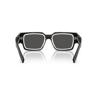 Prada PRB17S 16K08Z-54 Black w Talc / Dark Grey Lenses