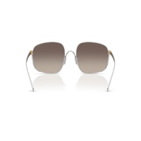 Miu Miu MUA57S 1BC30S-57 Silver / Grey Gradient Lenses