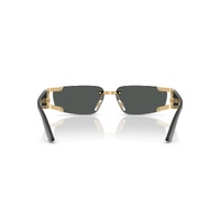 Versace VE2291 100287-59 Gold / Dark Grey Lenses