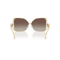 Versace VE2288 1002B8-62 Gold / Brown Gradient Silver Mirror Lenses