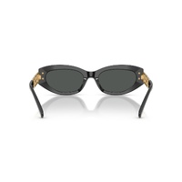 Versace VE4501 GB1/87-54 Black / Dark Grey Lenses