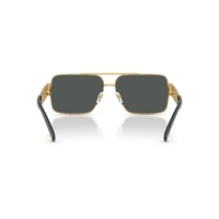 Versace VE2290 100287-61 Gold / Dark Grey Lenses