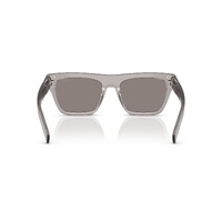 Prada PRC03S 10J80Q-54 Transparent Grey / Dark Grey Lenses