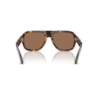 Burberry BE4478 420573-55 Dark Havana / Dark Brown Lenses