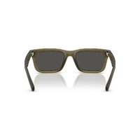 Burberry BE4475U 421287-53 Matte Green / Dark Grey Lenses