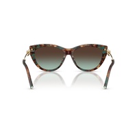 Tiffany & Co TF4253 84425D-55 Brown Havana / Azure Brown Gradient Lenses