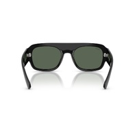 Ray-Ban RB2218 667771-55 Black / Dark Green Lenses