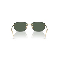 Ray-Ban RB3768 001/71-56 Arista Gold / Dark Green Lenses