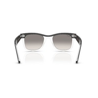 Ray-Ban RB2240 129432-50 Wayfarer Black On Transparent / Clear Grey Gradient Lenses