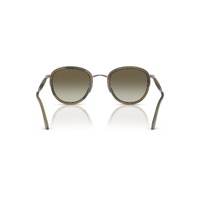 Giorgio Armani AR6176 30038E-49 Matte Gunmetal / Green Gradient Lenses
