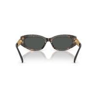Versace VE4501 552887-54 Brown Tortoise / Dark Grey Lenses