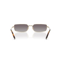 Prada PRA60S ZVN30C-59 Pale Gold / Blue Gradient w Silver Mirror Lenses