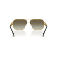 Versace VE2290 10028E-61 Gold / Green Gradient Lenses