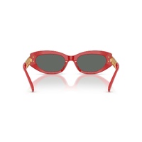 Versace VE4501 554287-54 Full Red / Dark Grey Lenses