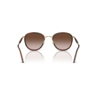 Giorgio Armani AR6176 300213-49 Matte Pale Gold / Brown Gradient Lenses