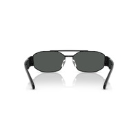 Versace VE2287 126187-58 Matte Black / Dark Grey Lenses