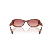 Miu Miu MU06ZS 26E50U-50 Striped Tobacco / Etruscan Lenses