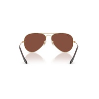 Ray-Ban RB3025 001/C5-58 Aviator Arista Gold / Red Lenses