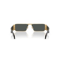 Versace VE2286 100287-57 Gold / Dark Grey Lenses
