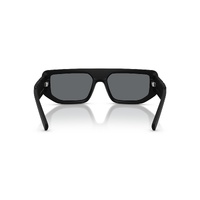 Dolce & Gabbana DG6203 25256G-56 Matte Black / Light Grey Black Mirror Lenses