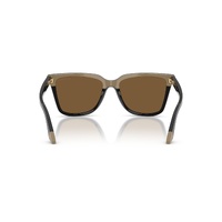 Emporio Armani EA4261 631373-55 Black w Beige / Brown Lenses