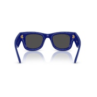Ray-Ban RB4940 683387-47 Wayfarer Puffer Blue / Ultra Black Lenses