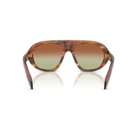 Prada PRC05S 24G70T-57 Striped Oak / Green Brown Lenses