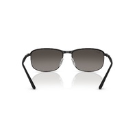 Ray-Ban RB3671CH 186/5J-60 Black On Black / Silver Mirror Polarised Chromance Lenses