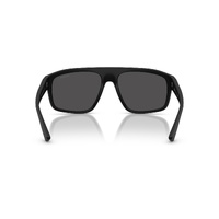 Prada Linea Rossa PSB02S 1BO06F-59 Matte Black / Dark Grey Lenses