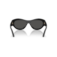 Emporio Armani EA4265U 501787-36 Crystal w Cola and Lime / Dark Grey Lenses
