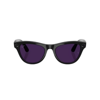 Ray-Ban x Meta (Gen 2) Skyler RW4014 601/CH-52 Shiny Black / Clear to Amethyst Photochromic Lenses