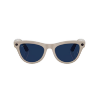 Ray-Ban x Meta (Gen 2) Skyler RW4014 6700MF-52 Shiny Chalky Grey / Clear to Sapphire Photochromic Lenses