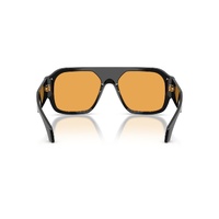 Versace VE4508U GB1/7-56 Black / Orange Lenses