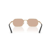 Versace VE2297 1252/5-54 Pale Gold / Light Pink Silver Mirror Lenses