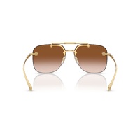 Versace VE2296 100213-60 Gold / Brown Gradient Lenses