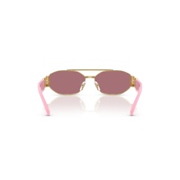 Versace Kids VK2003 10029L-50 Gold / Pink Mirror Lenses