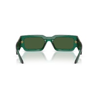 Versace VE4506U 514471-54 Transparent Green / Dark Green Lenses