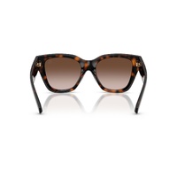 Burberry BE4489U 300213-53 Dark Havana / Brown Gradient Lenses