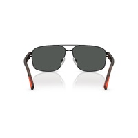 Polo Ralph Lauren PH3165 930487-61 Semi-Shiny Black / Dark Grey Lenses