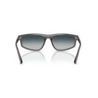 Ray-Ban RB2225 667532-57 Opal Light Grey / Grey Blue Gradient Lenses