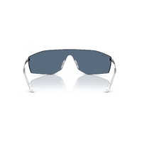 Ray-Ban RB3781 003/80-41 Silver / Dark Blue Lenses